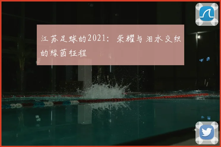 江苏足球的2021:荣耀与泪水交织的绿茵征程